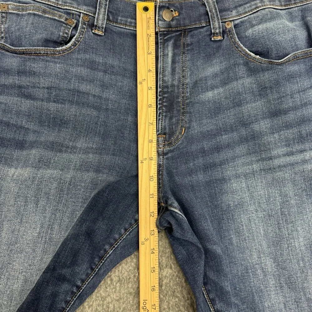 Madewell Athletic Slim CoolMax Jeans Men's 38x32 Blue Stretch Denim